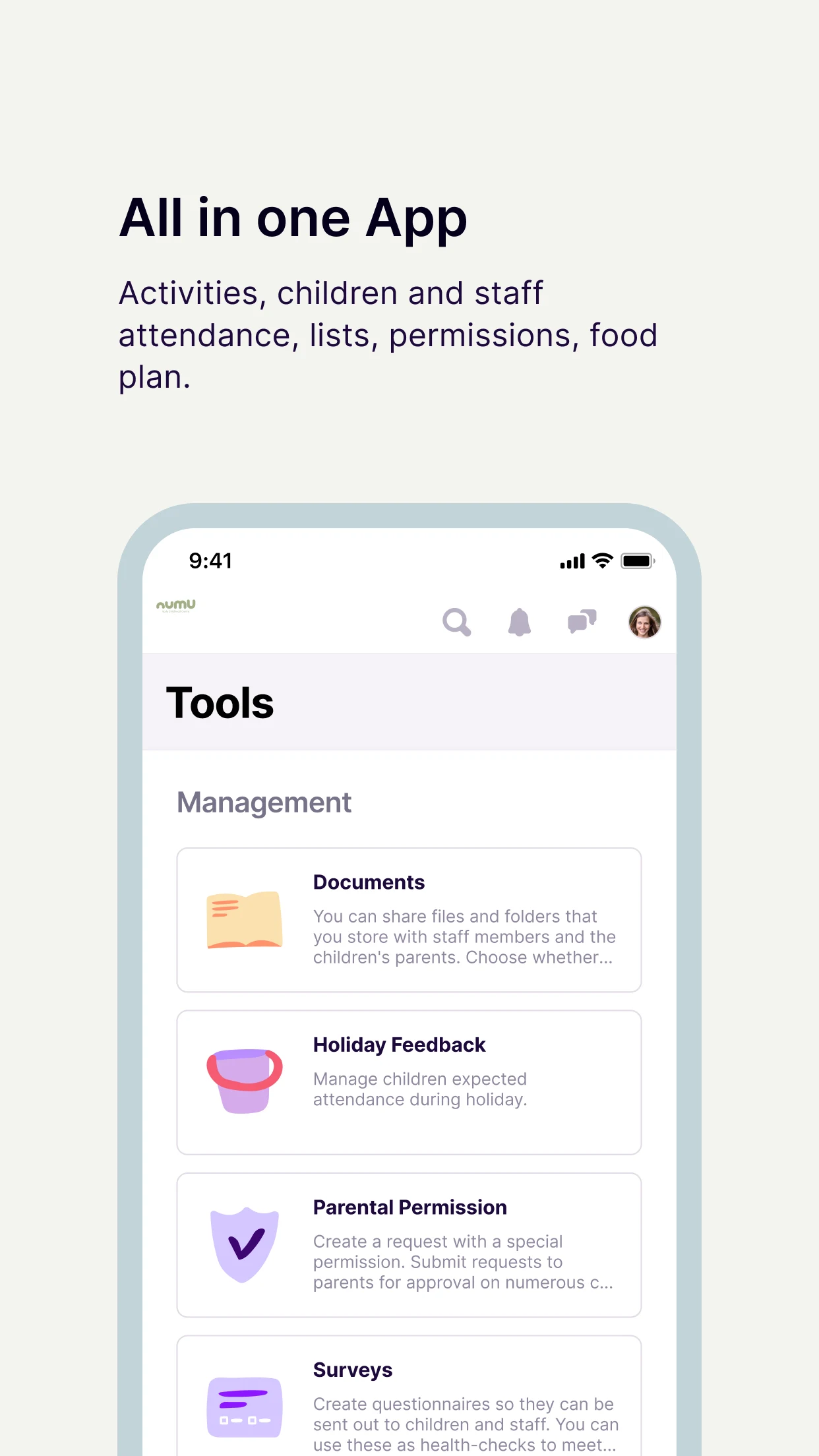 Numu Nursery screenshot